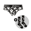 Ghosts Bundle - Ladies Briefs & Matching Socks