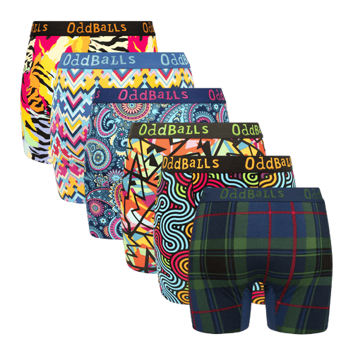 Best of Winter Bundle - Ladies Bamboo Boxer Shorts 6 Pack