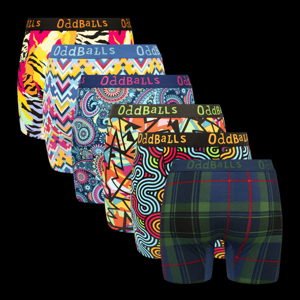 Best of 2025 Bundle - Ladies Bamboo Boxer Shorts 6 Pack