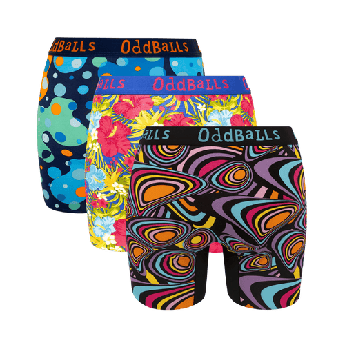 Boxing Day Bundle - Ladies Bamboo Boxer Shorts 3 Pack