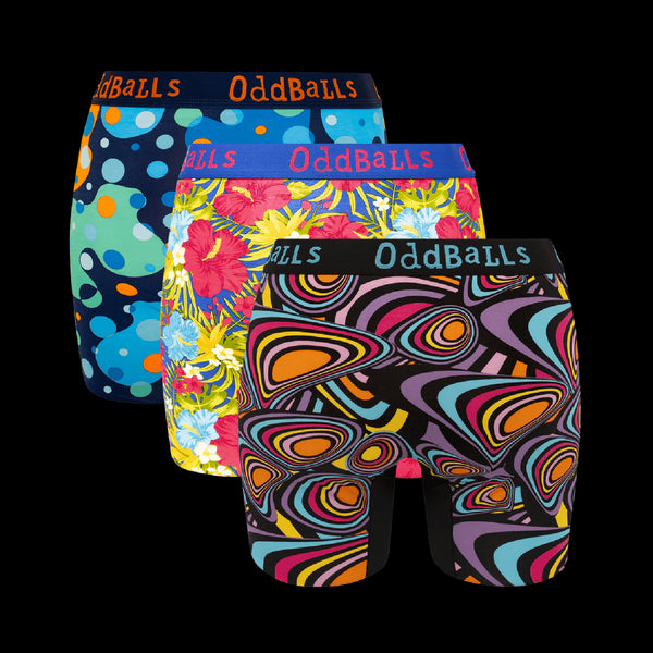 Star Buy Bundle - Ladies Bamboo Boxer Shorts 3 Pack