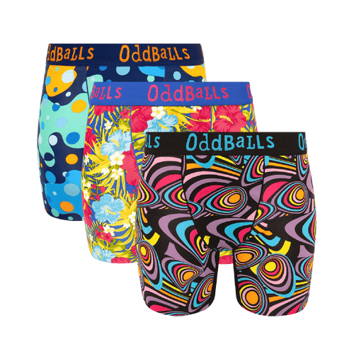 Star Buy Bundle - Ladies Bamboo Boxer Shorts 3 Pack