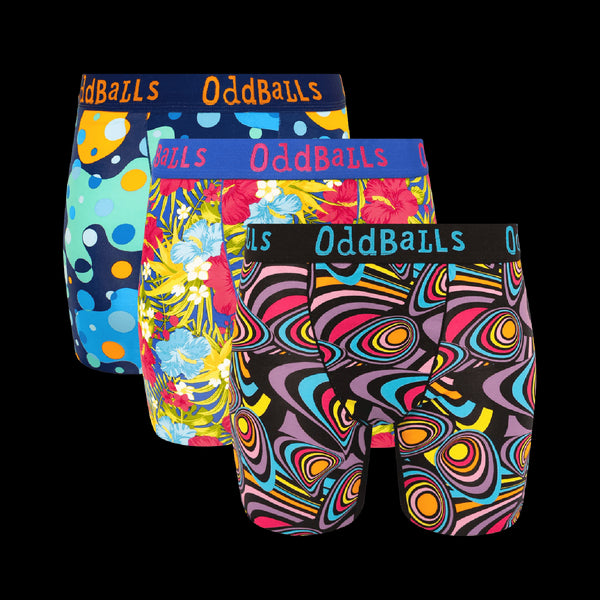 Star Buy Bundle - Ladies Bamboo Boxer Shorts 3 Pack