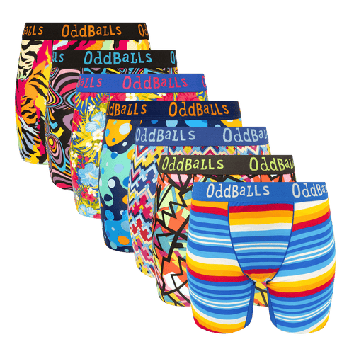 Loyal Legends Bundle - Ladies Bamboo Boxer Shorts 7 Pack