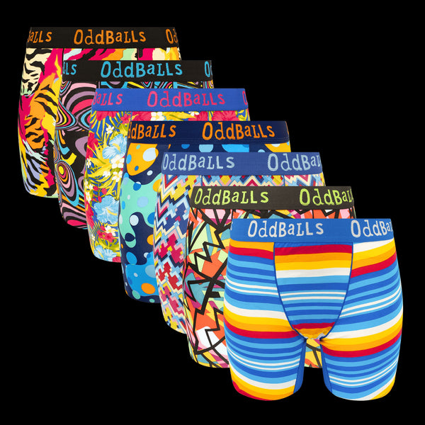 Loyal Legends Bundle - Ladies Bamboo Boxer Shorts 7 Pack