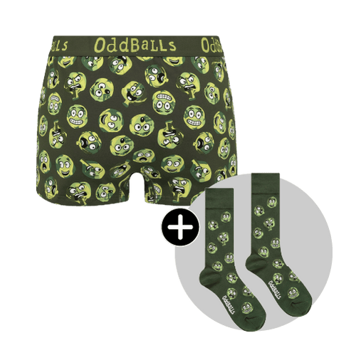 Sprout of Control Bundle - Ladies Boxer Shorts & Matching Socks