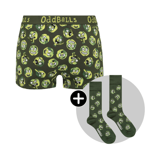 Sprout of Control Bundle - Ladies Boxer Shorts & Matching Socks