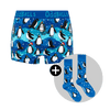 Penguins Bundle - Ladies Boxer Shorts & Matching Socks
