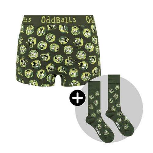 Sprout of Control Bundle - Ladies Boxer Shorts & Matching Socks