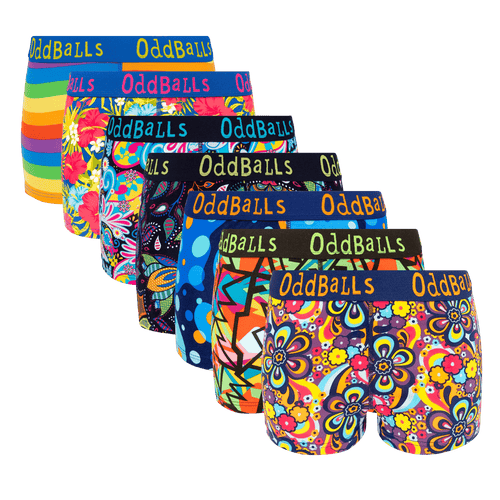 Loyal Legends Bundle - Ladies Boxer Shorts 7 Pack