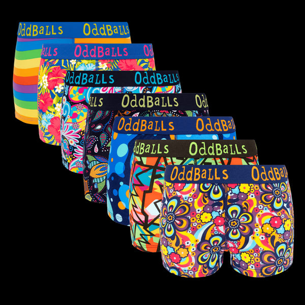 Loyal Legends Bundle - Ladies Boxer Shorts 7 Pack