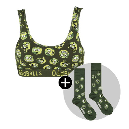 Sprout of Control Bundle - Ladies Bralette & Matching Socks