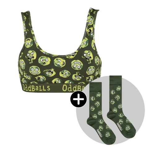 Sprout of Control Bundle - Ladies Bralette & Matching Socks
