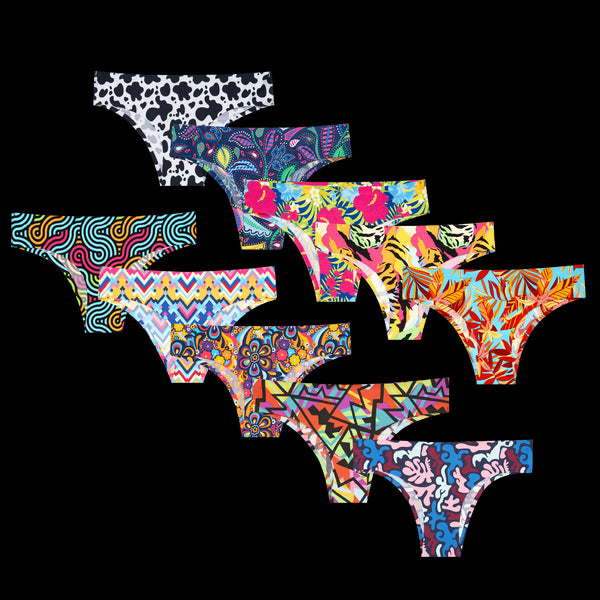 Loyal Legends Bundle - Ladies Seamless Brazilian Briefs 10 Pack Bundle