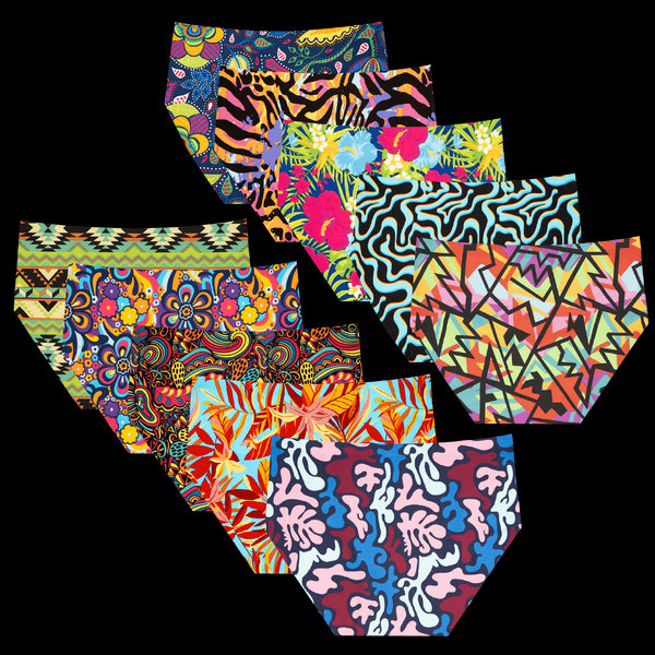 Loyal Legends Bundle - Ladies Seamless Full Briefs 10 Pack