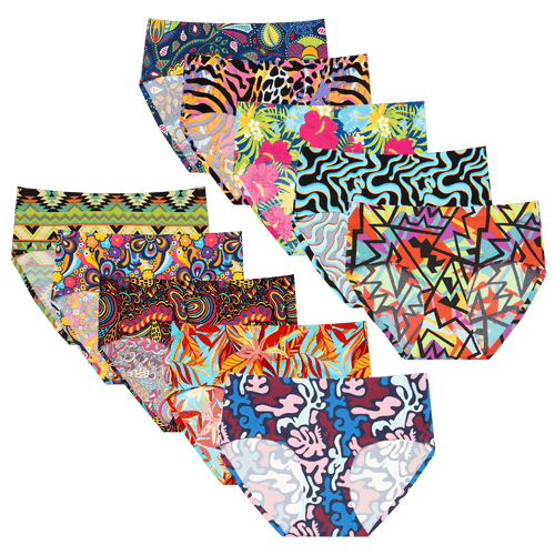 Loyal Legends Bundle - Ladies Seamless Full Briefs 10 Pack