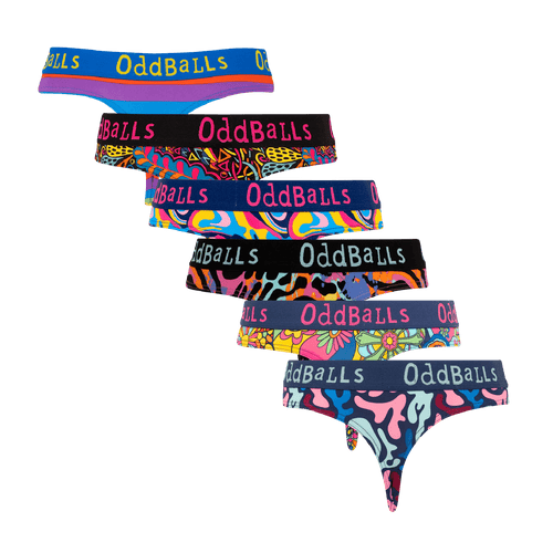 Loyal Legends Bundle - Ladies Thong 6 Pack