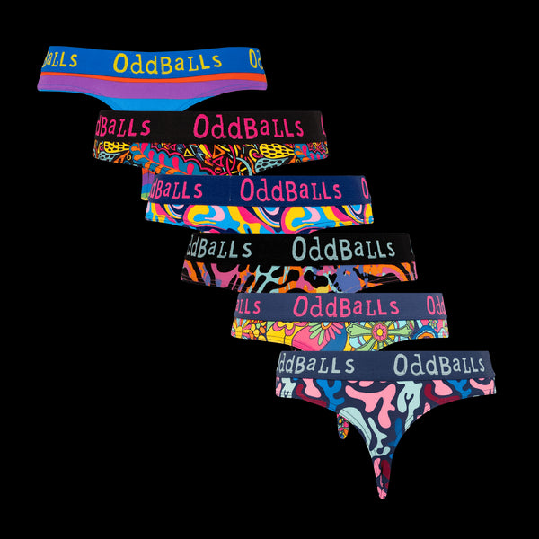 Loyal Legends Bundle - Ladies Thong 6 Pack