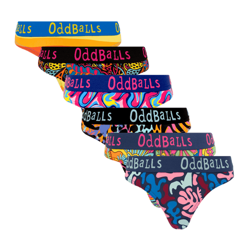 Loyal Legends Bundle - Ladies Thong 6 Pack