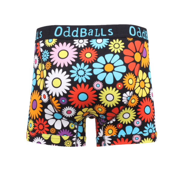 Austin Flowers - Mens Cotton Boxer Shorts