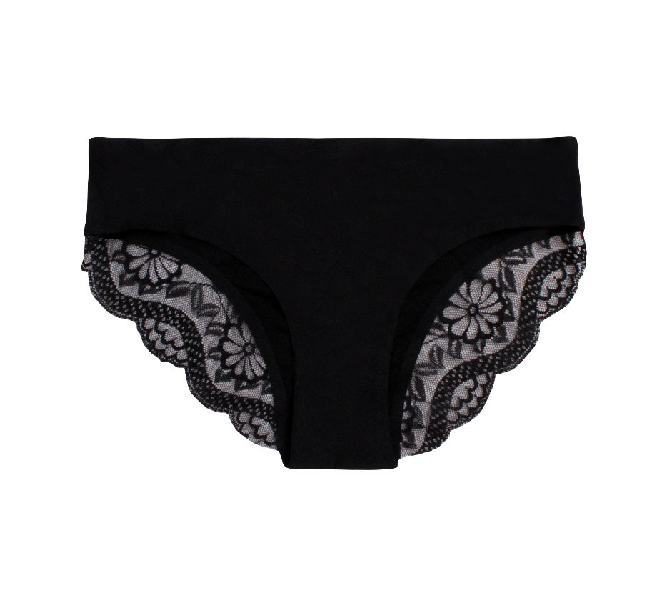 Lace Seamless Brazilian Briefs