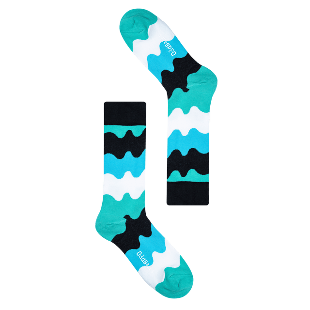 Black Waves - Socks