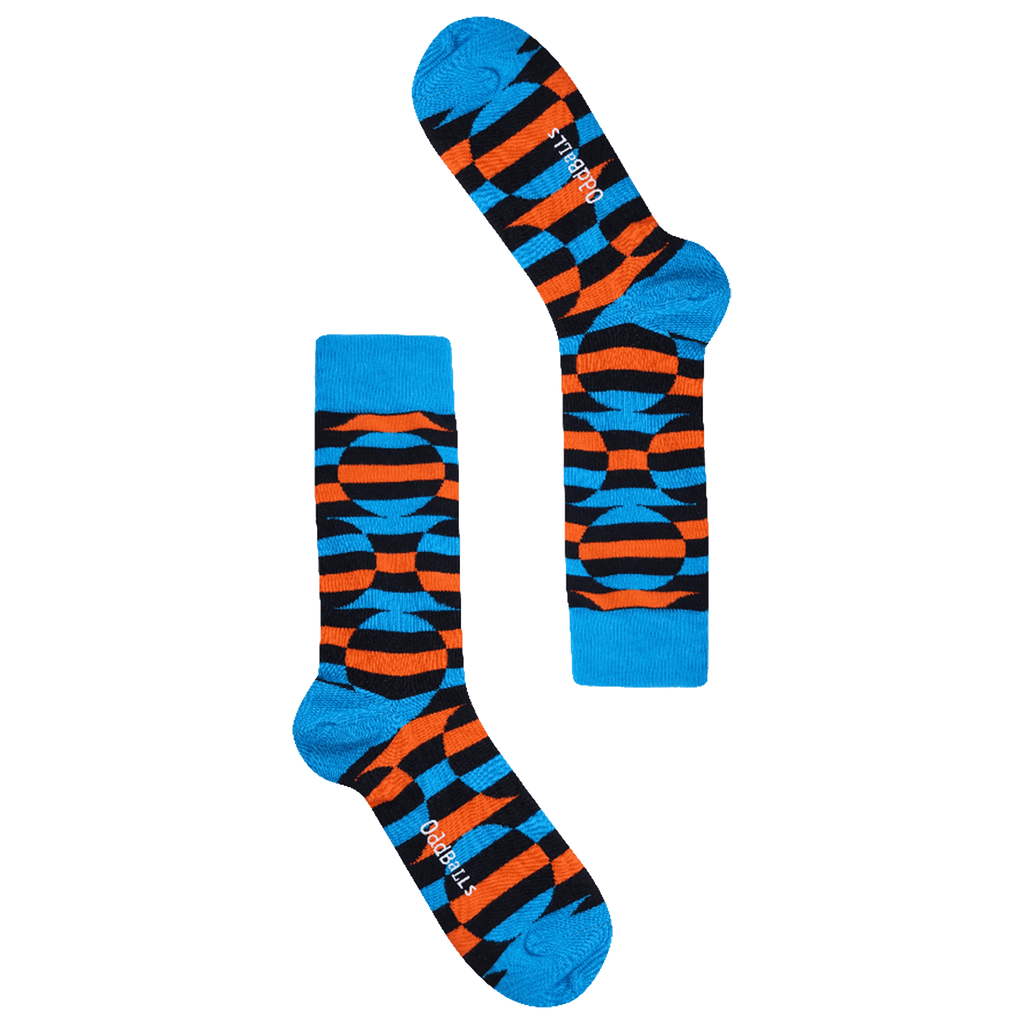 Socks - Refresher Blue and Yellow (Jigsaw)
