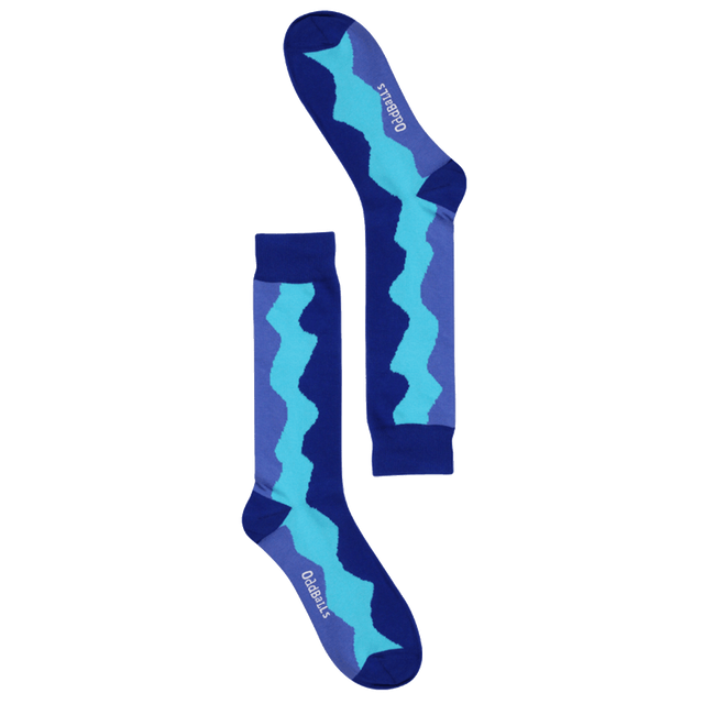 Blue Waves - Socks Size 1-2
