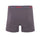Charcoal & Red - Mens Cotton Boxer Shorts