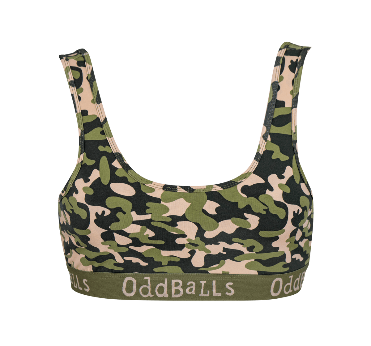 Commando Cotton Bralette - Black