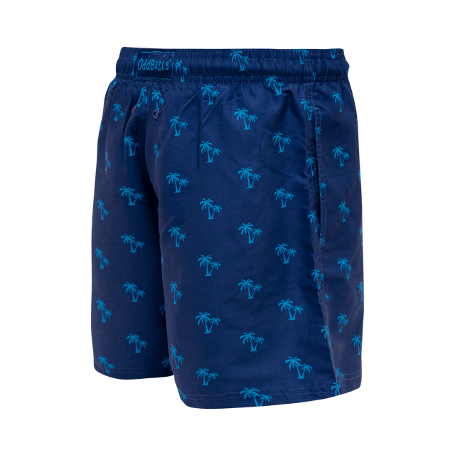 Adult Swim Shorts - Palm Trees - Cyan
