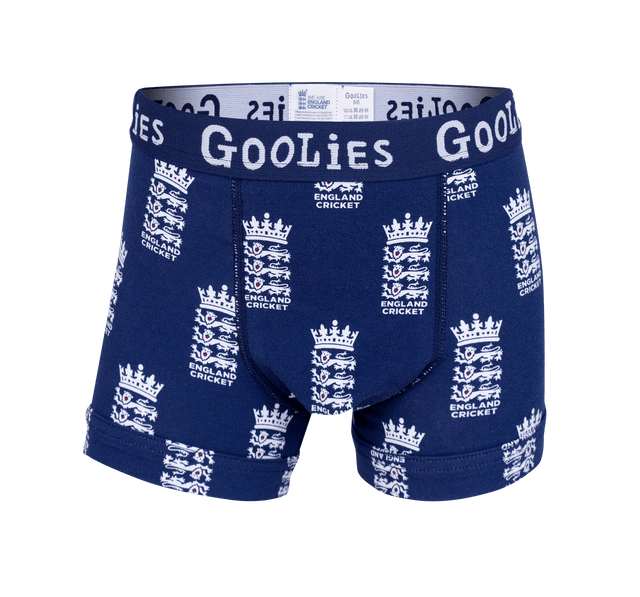 England Cricket BLUE - Kids Boxer Shorts - Goolies
