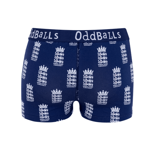 England Cricket BLUE - Ladies Boxers