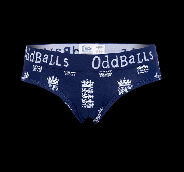 England Cricket BLUE - Ladies Briefs