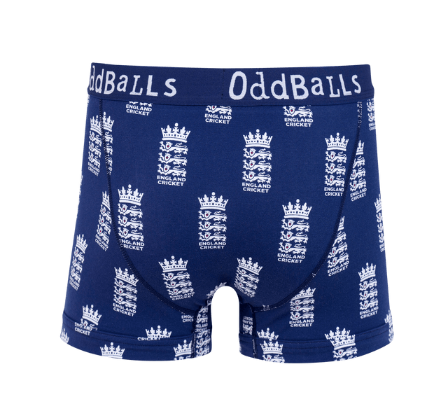 England Cricket BLUE - Mens Boxer Shorts