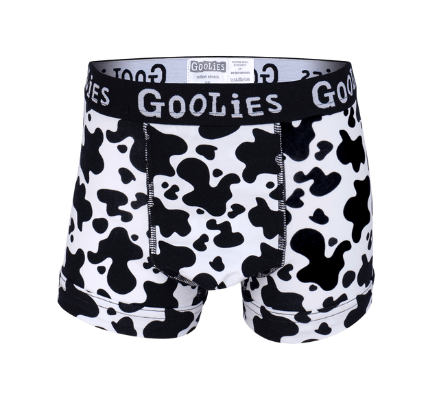 Cow Print - Kids Boxer Briefs - Goolies