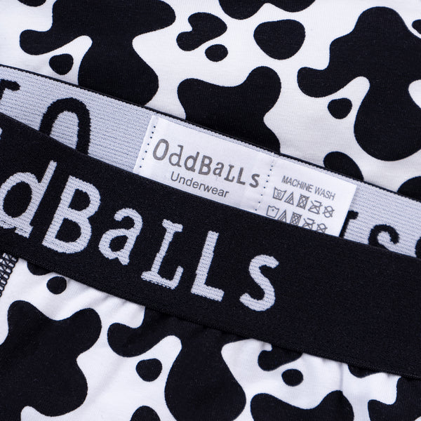 Fat Cow - Mens Cotton Boxer Shorts