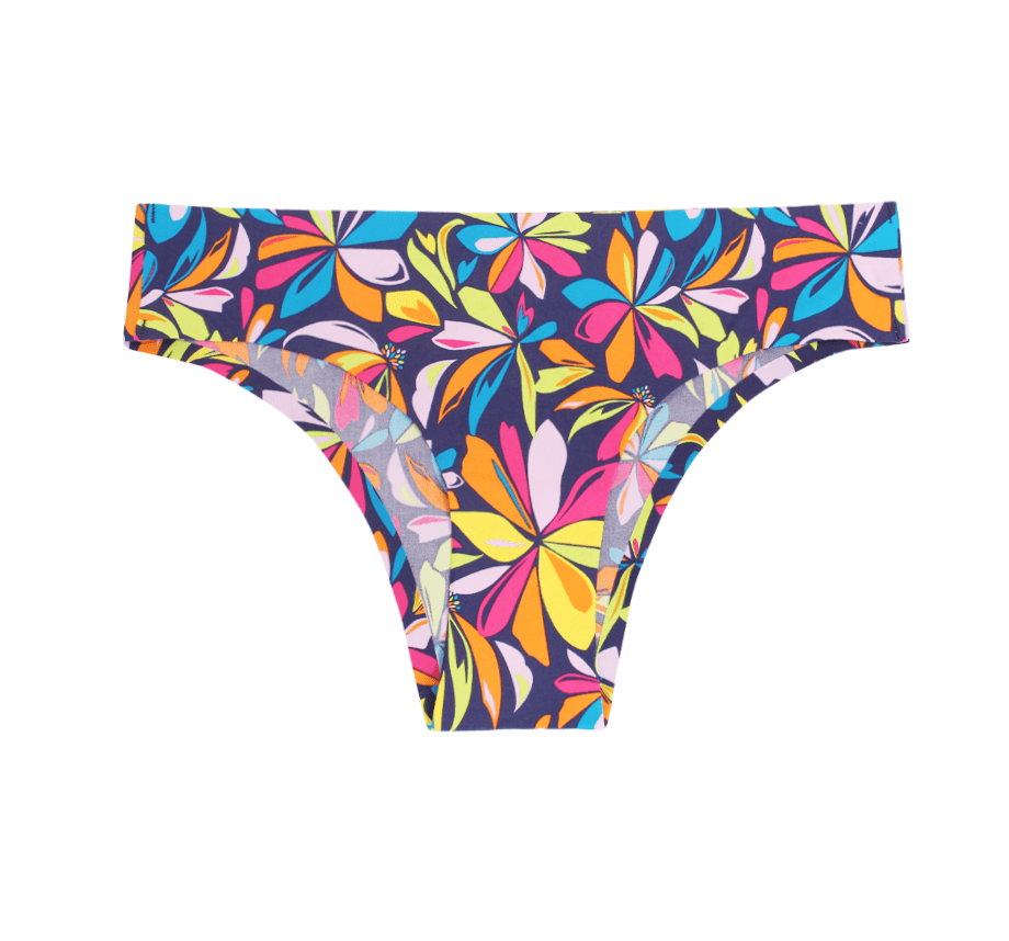 Flower Power Seamless Brazilian Briefs