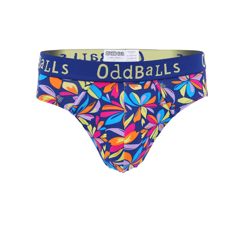 Flower Power Cotton Briefs