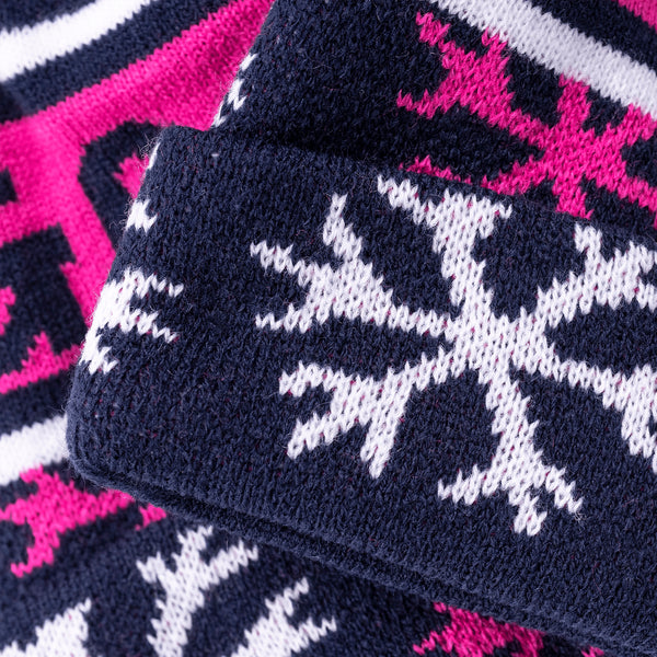Navy | White | Pink - Goolies (Kids) Hat - Christmas Edition