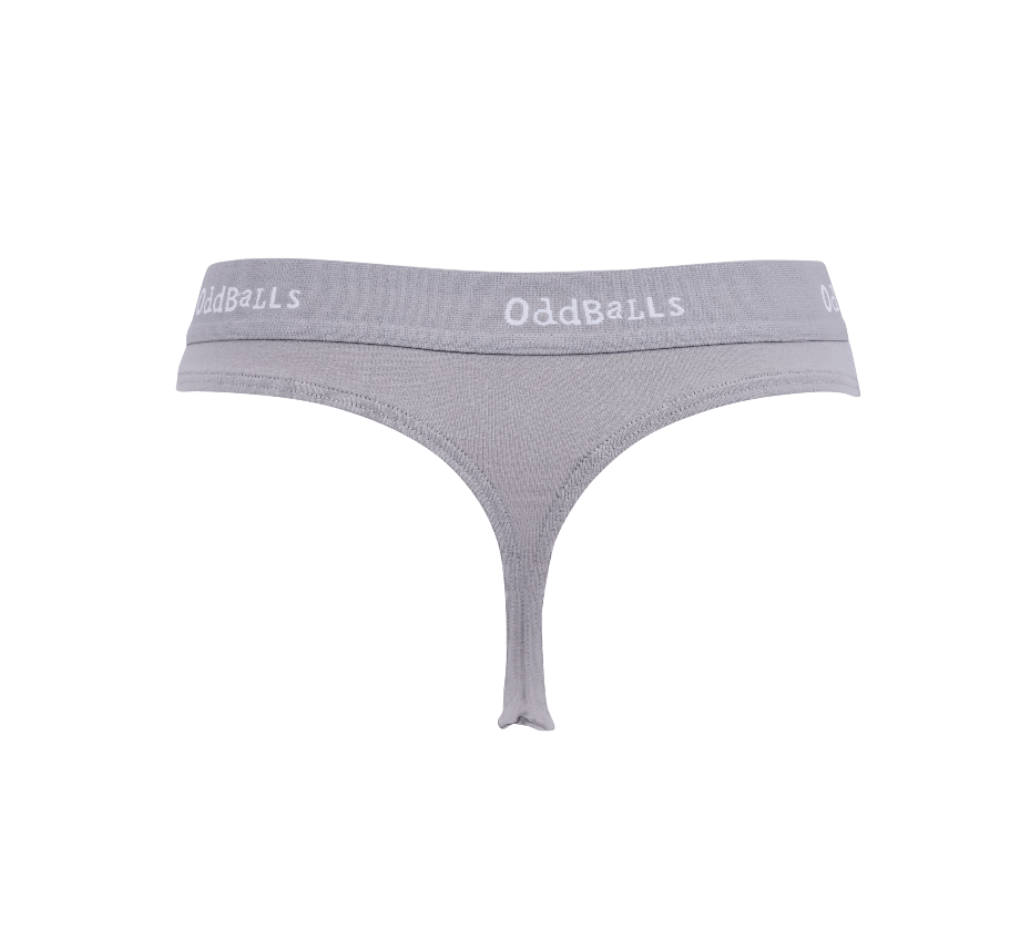 Grey & Thong