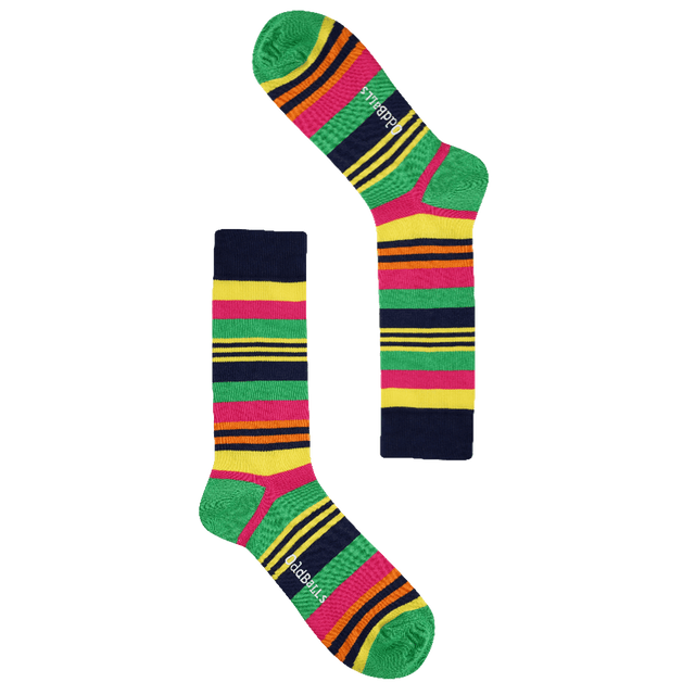 Green Hoops - Socks