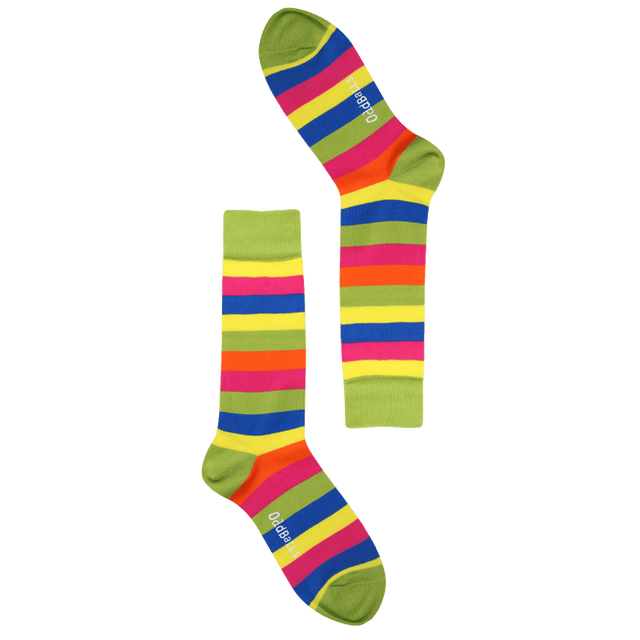 Green Stripes - Socks