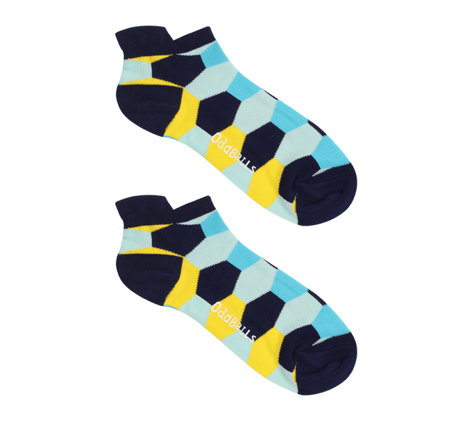 Ankle Socks - Hex Navy