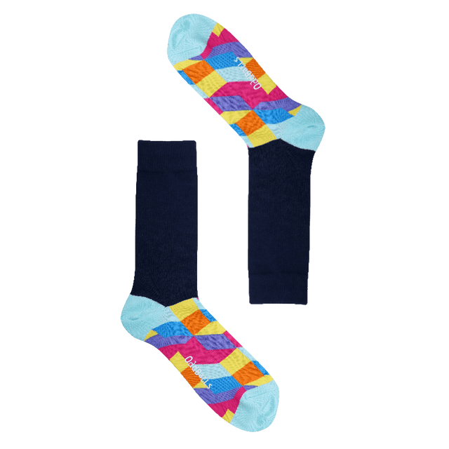 Hidden Mint Tetris - Socks
