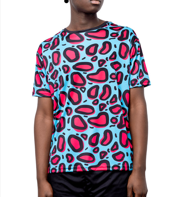 Lazy Leopard - Adventurous - Mens Training T-Shirt