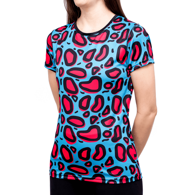 Lazy Leopard - Adventurous - Womens Training T-Shirt