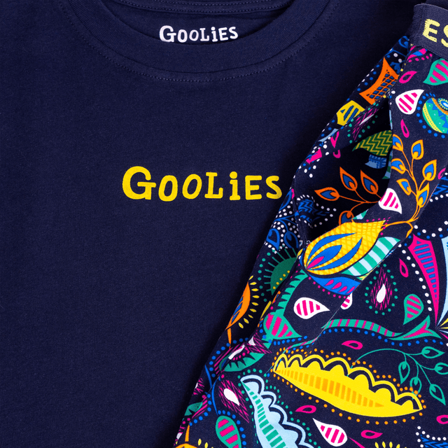 Goolies (Kids) Long Pyjamas - Magic Garden - Long & T-Shirt