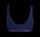 Navy and Magenta - Ladies Bralette