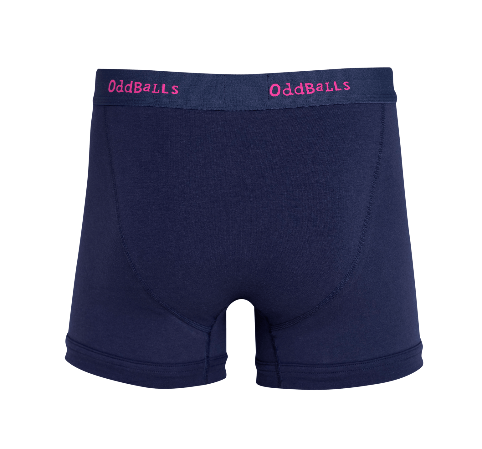 Navy & Magenta - Mens Boxer Shorts